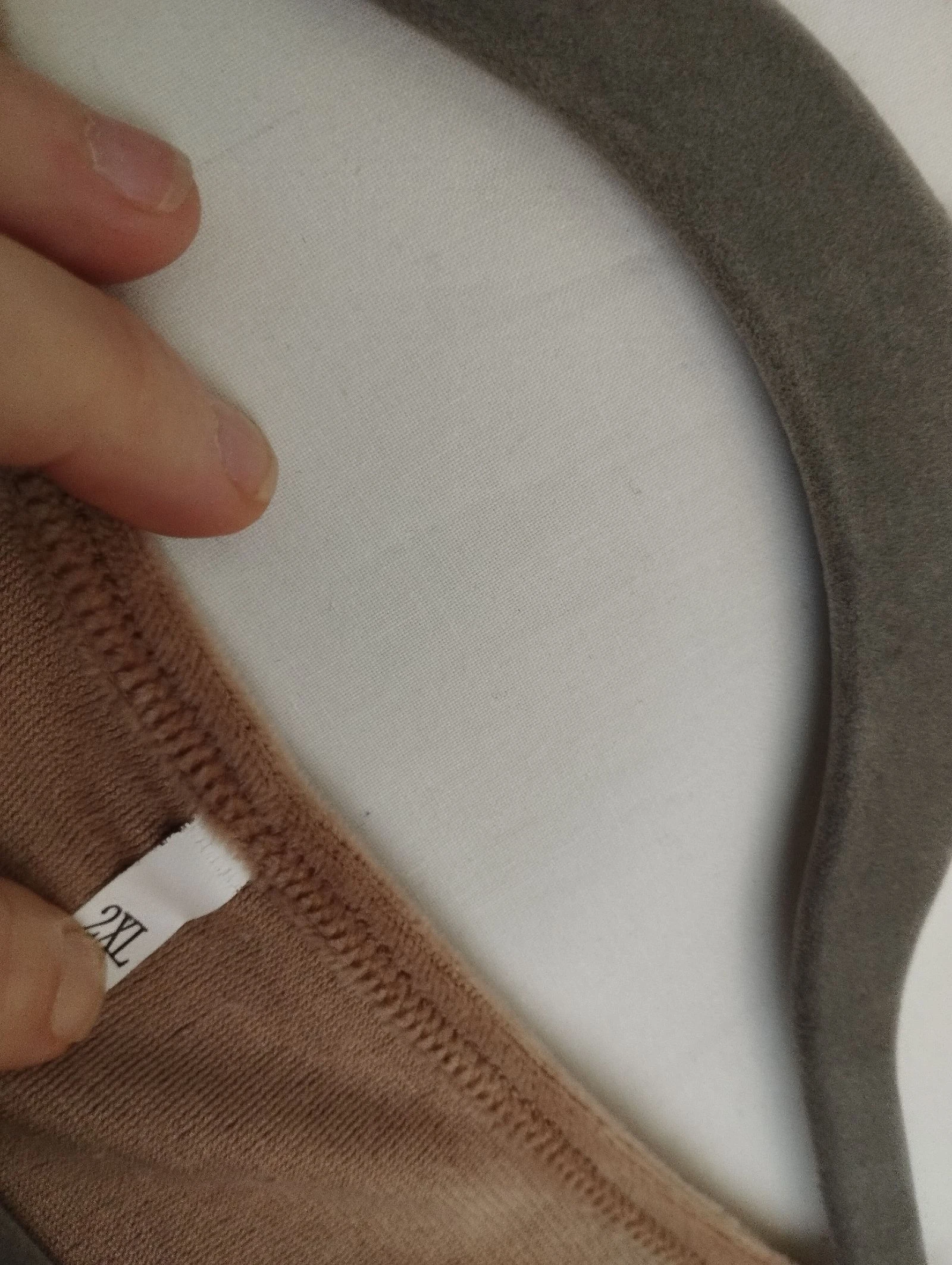 Korte jurk of tuniek beige maat xxl – photo 3
